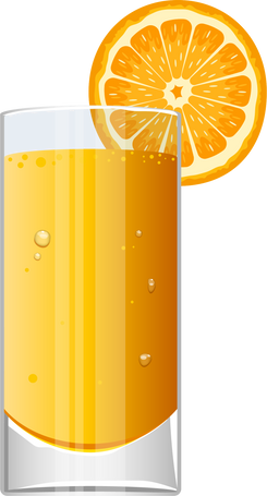 Orange Juice Illustration